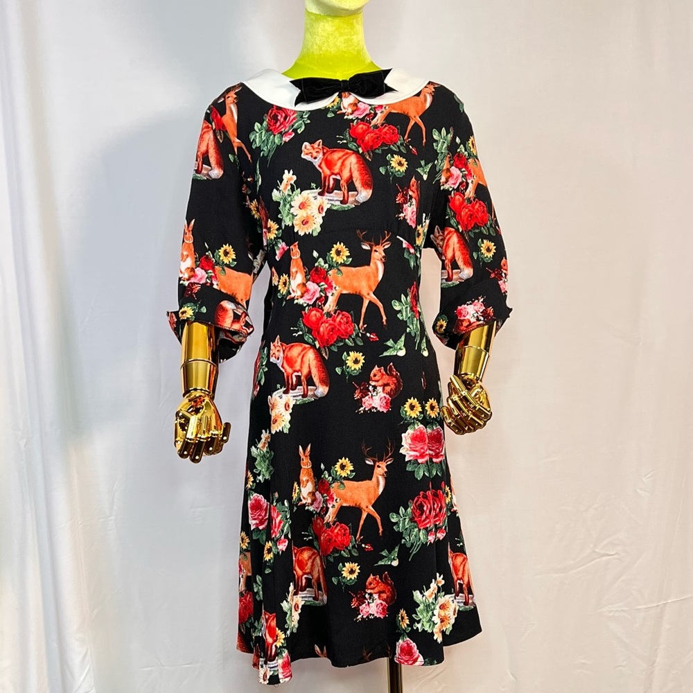 Hell Bunny Animal Plus Size Dress size 2XL